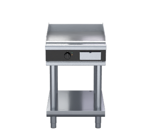 Waldorf Bold GPLB8600E-LS - 600mm Electric Griddle Low Back Version - Leg Stand