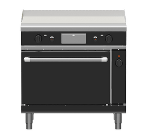 Waldorf Bold GPB8910GEC - 900mm Gas Griddle Electric Convection Oven Range