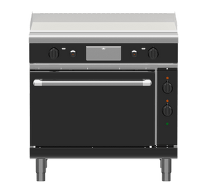 Waldorf Bold GPB8910GE - 900mm Gas Griddle Electric Static Oven Range