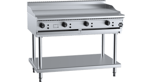 B+S Black Grill Plate 1200mm Natural Gas