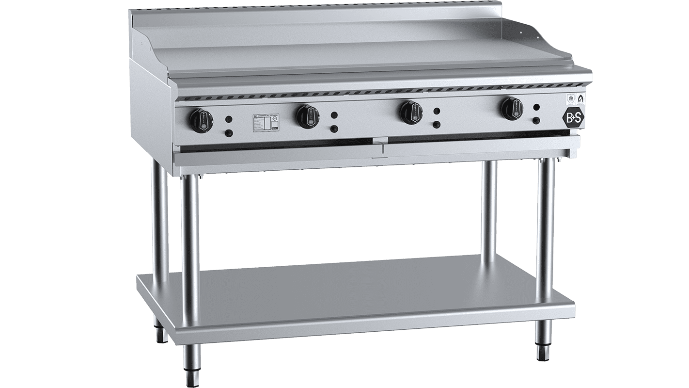 B+S Black Grill Plate 1200mm LPG
