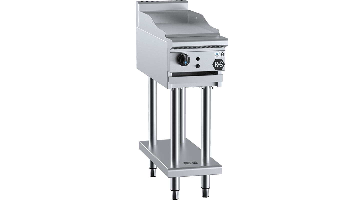 B+S Black Grill Plate 300mm LPG