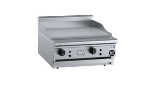 B+S Black Grill Plate 600mm Bench Mounted LPG