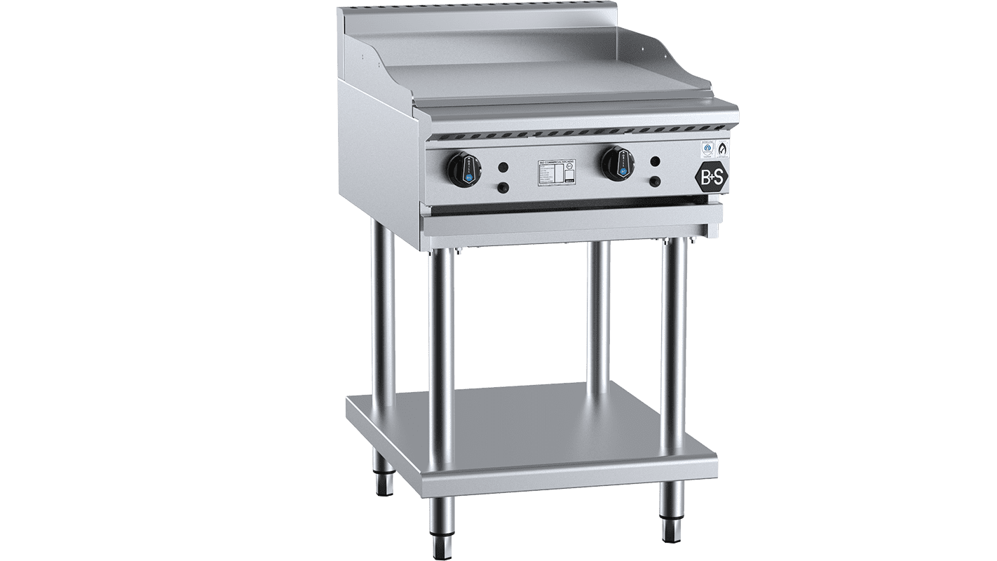 B+S Black Grill Plate 600mm LPG