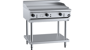 B+S Black Grill Plate 900mm Natural Gas