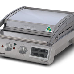 Roband Grill Station 6 slice, Smooth Plates with Electronic Timer