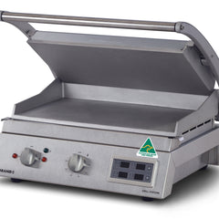 Roband Grill Station 8 slice, Smooth Plates with Electronic Timer 10A