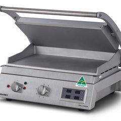 Roband Grill Station 8 slice, Smooth Plates with Electronic Timer 15A