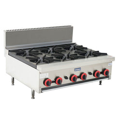 GasMax Gas Cook Top 6 Burner With Flame Failure RB-6E - Main Image