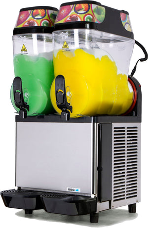GBG Granitime Granita Machine 2 x 12L bowl 400mm x 480mm x 820mm