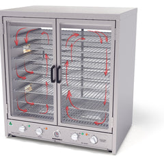 Roband Heat ‘n’ Hold Food Warmer - Sliding Glass on Display Side