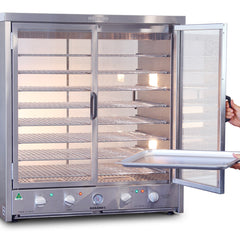 Roband Heat ‘n’ Hold Food Warmer - Sliding Glass on Display Side