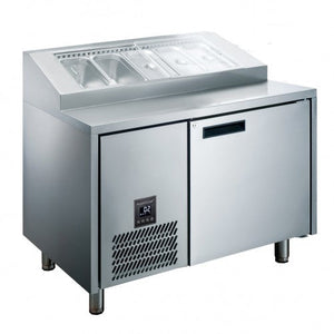 Glacian 1 Door Pizza Prep Fridge 216L HPB1152