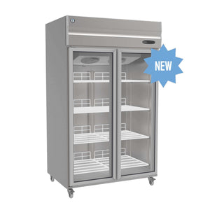 Hoshizaki Upright 1119L Two Glass Door Fridge  HR-127-GLASS-DOOR