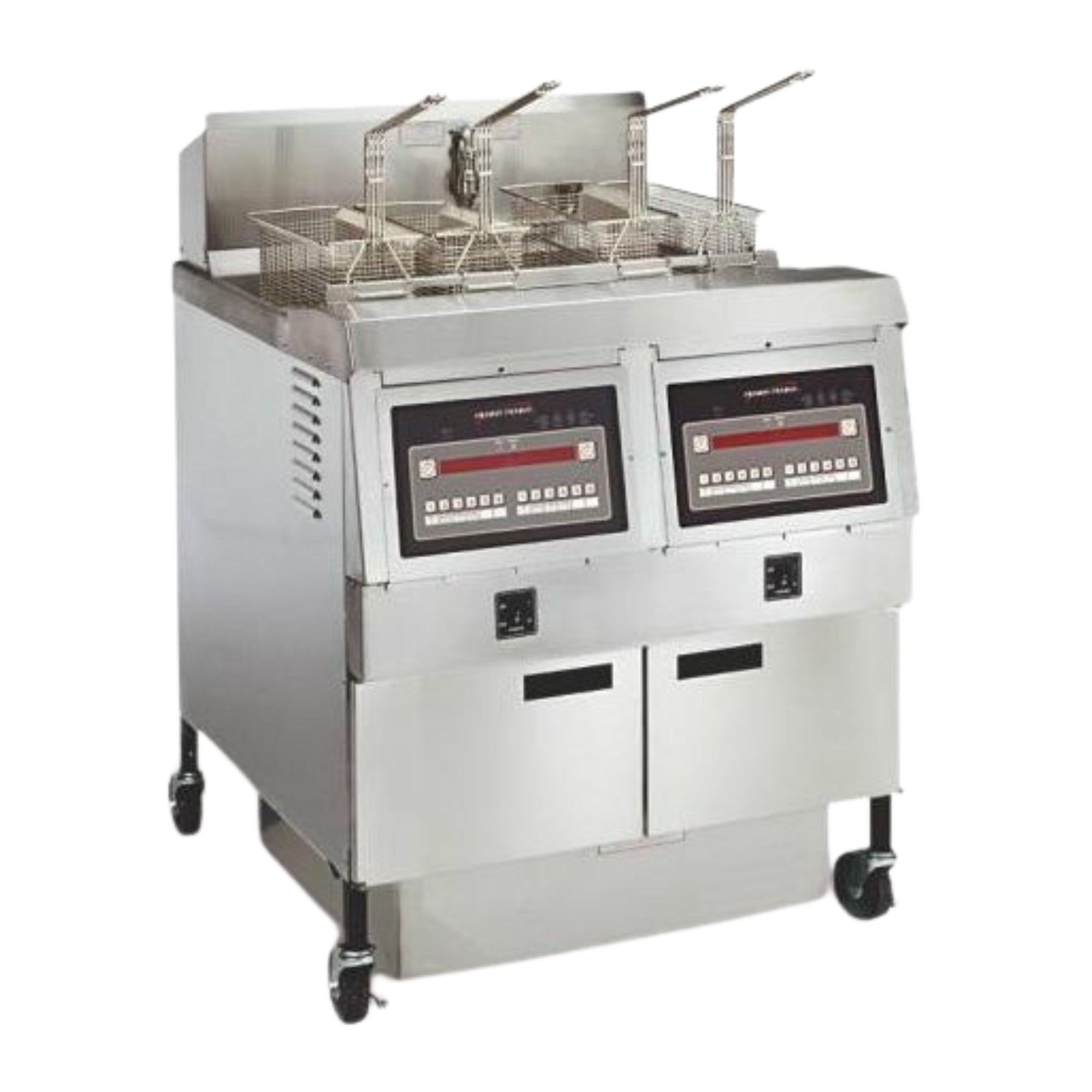 Henny Penny 320 Series Gas Auto Lift Single Well Open Fryer - OGA321-8000-JL - Main Image