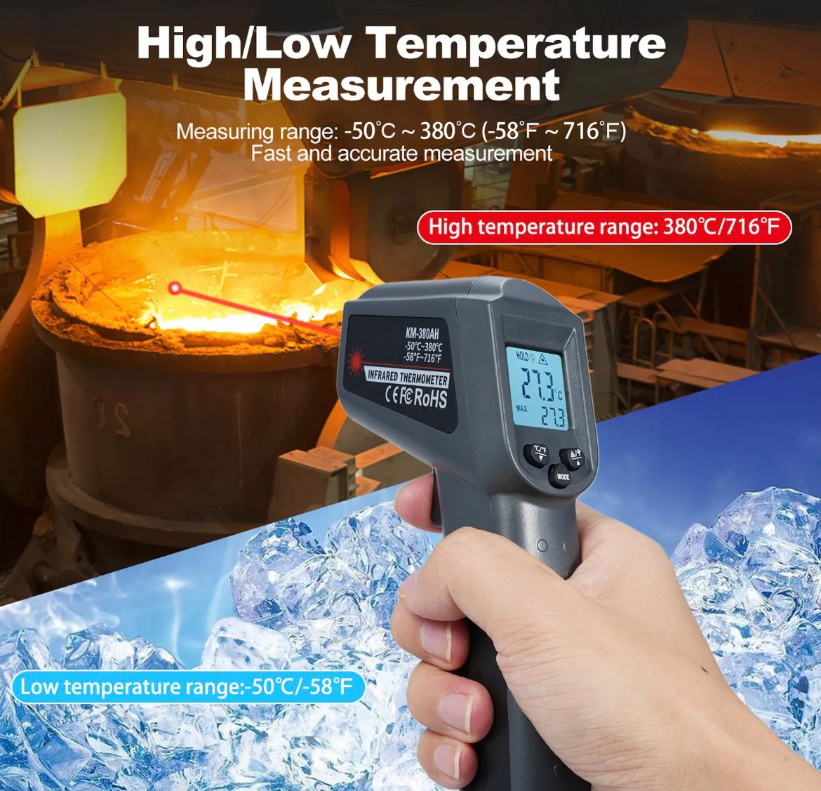 Kaemeasu  Non-Contact Infrared Thermometer
