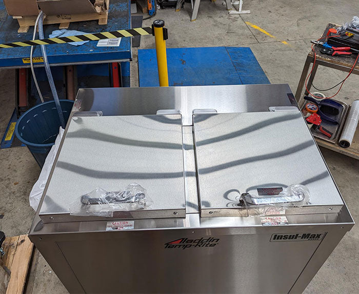Aladdin Temp-rite IMX200E - Insulmax Base Heater - 2 Well - Warehouse Clearance