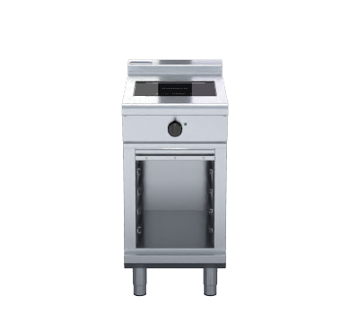 Waldorf 800 Series INL8100R3-CB - 450mm Electric Induction Cooktop Low Back Version - Cabinet Base