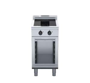 Waldorf 800 Series INL8200F-CB - 450mm Electric Induction Cooktop Low Back Version - Cabinet Base