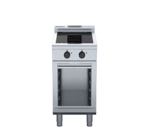 Waldorf 800 Series INL8200R3-CB - 450mm Electric Induction Cooktop Low Back Version - Cabinet Base
