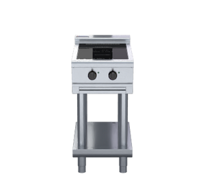Waldorf 800 Series INL8200R3-LS - 450mm Electric Induction Cooktop Low Back Version - Leg Stand