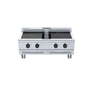 Waldorf 800 Series INL8400R5F-B- 900mm Electric Induction Cooktop Low Back Version - Bench Model