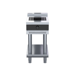 Waldorf Bold INLB8100F-LS - 450mm Electric Induction Cooktop Low Back Version - Leg Stand