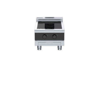 Waldorf Bold INLB8200R5-B - 450mm Electric Induction Cooktop Low Back Version - Bench Model