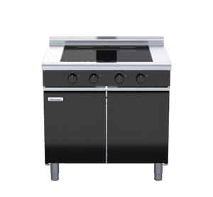 Waldorf Bold INLB8400F-CD - 900mm Electric Induction Cooktop Low Back Version - Cabinet Base