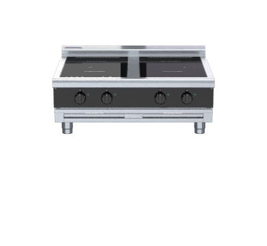 Waldorf Bold INLB8400R5-B - 900mm Electric Induction Cooktop Low Back Version - Bench Model