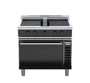 Waldorf Bold INLB8410ECR3 - 900mm Induction Range Convection Oven Low Back Version