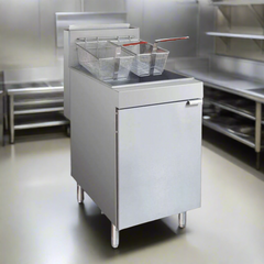FryMAX Superfast Natural Gas Tube Fryer RC300E compact front profile