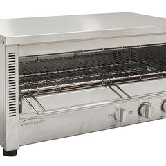 Woodson Multi-Function 15 Slice Glass Element Toaster Griller W.GTQI15