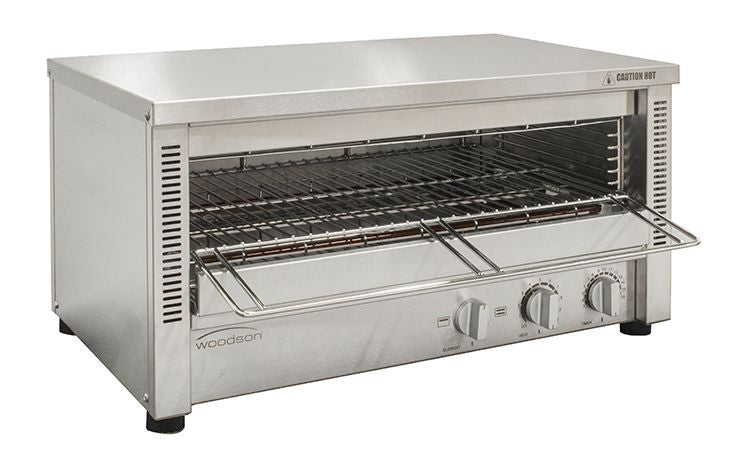 Woodson Multi-Function 15 Slice Glass Element Toaster Griller W.GTQI15