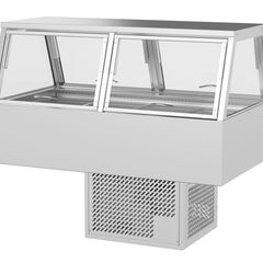 Woodson 4 Module Straight Glass Cold Food Display W.CFS24