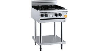 K+ Four Burner Boiling Top Cooktop Open Burner on Stand LPG