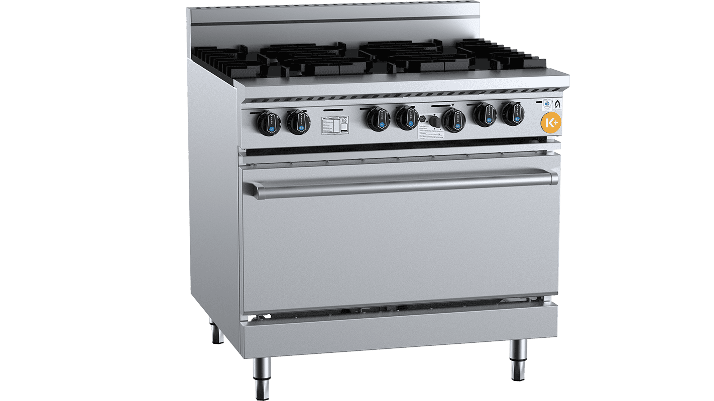 K+ Six Burner Oven Natural Gas