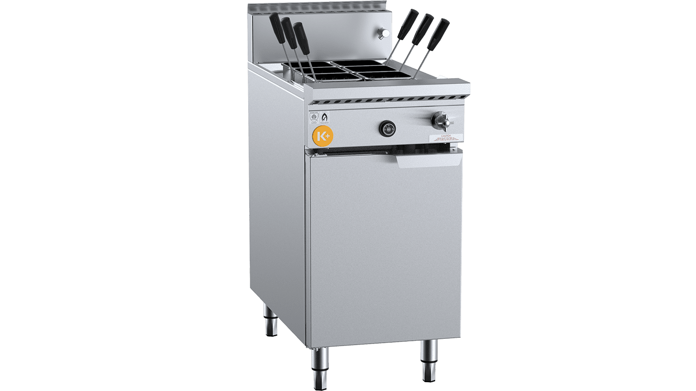 K+ Six Baskets Pasta Cookers Free Standing Natural Gas