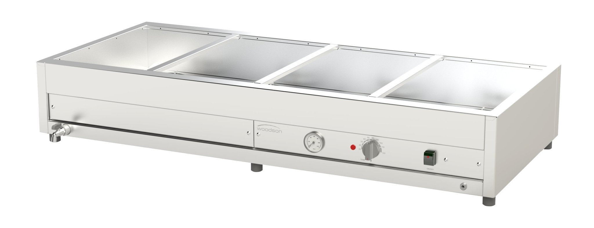 Woodson 2 row 4 bay Large Bain Marie W.BMA24