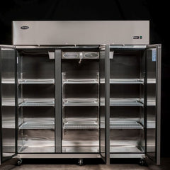 Atosa Top Mounted Three Door Freezer MBF8003