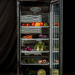 Atosa Top Mounted Single Glass Door Fridge MCF8604