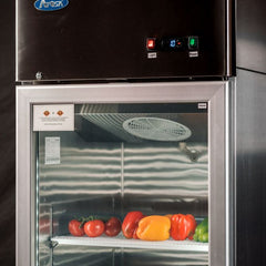 Atosa Top Mounted Single Glass Door Freezer MCF8601