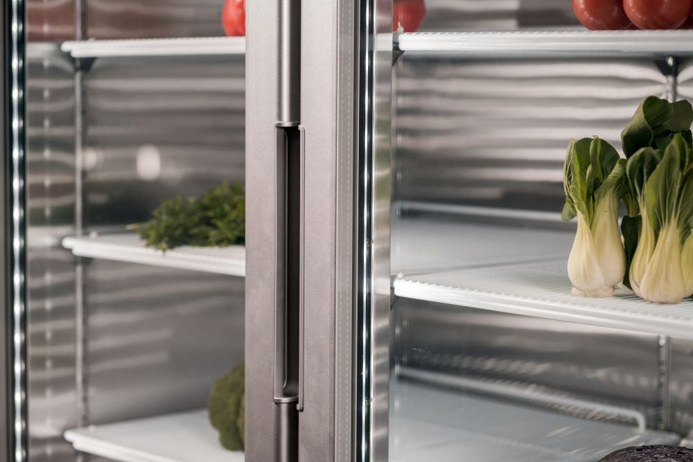 Atosa Top Mounted Double Glass Door Freezer MCF8602
