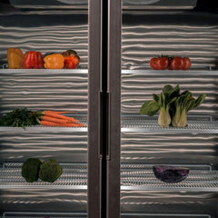Atosa Top Mounted Double Glass Door Freezer MCF8602