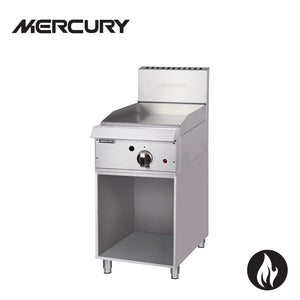 Mercury Gas 1 'U' Shape Burner Griddle On Welded Enclosed Cupboard Stand MGN-15-F