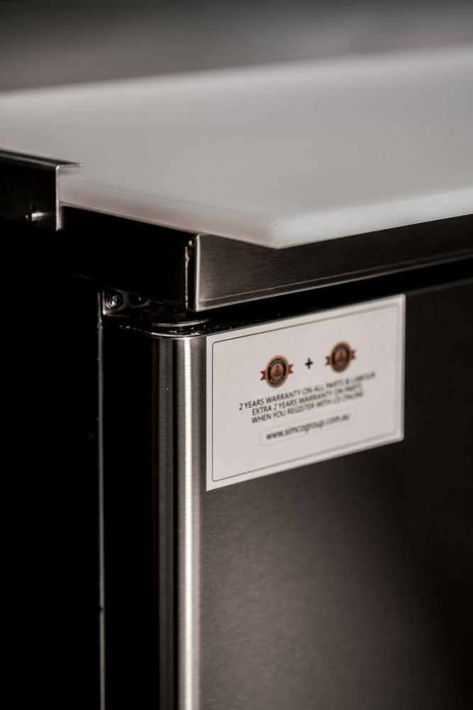Atosa Double Door Pizza Prep Table Refrigerator MPF8202