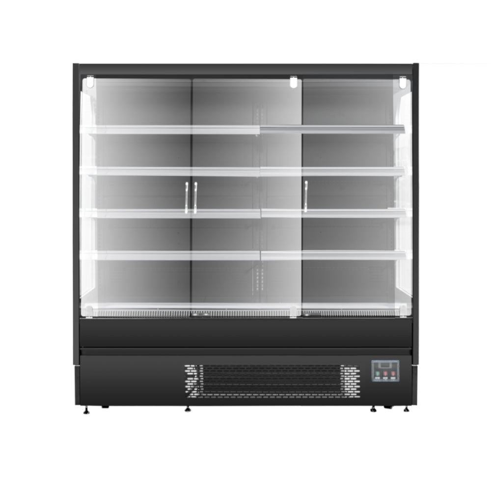 AG 1940mm Supermarket Multi Deck Showcase 3 door Glass Fridge