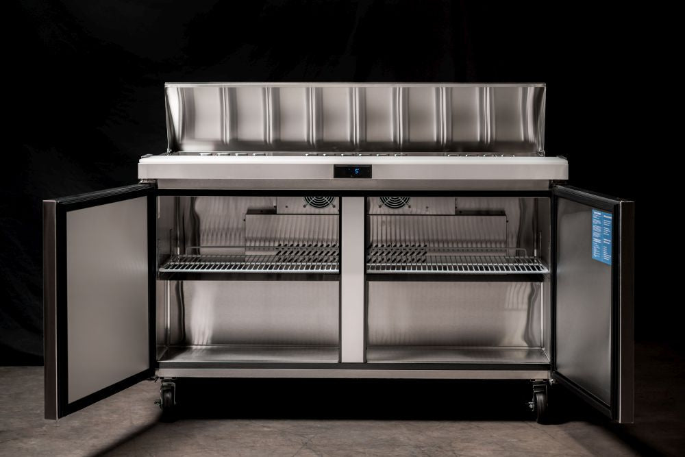 Atosa 2 Door Sandwich Prep Table Refrigerator 1530 Mm MSF8303