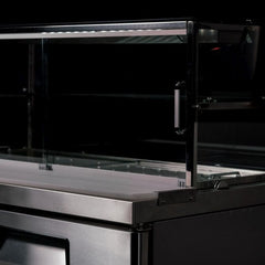 Atosa 2 Door Sandwich Bar With Glass Canopy 1225Mm MSF8302G