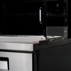 Atosa 2 Door Sandwich Bar With Glass Canopy 1225Mm MSF8302G